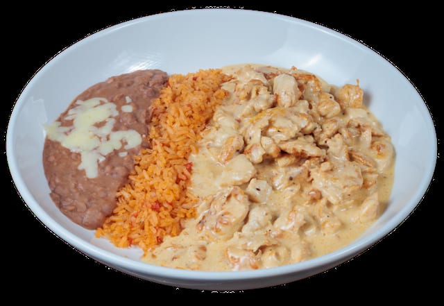 Pollo a La Crema Platos.