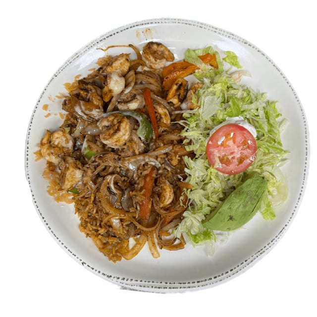 Arroz Con Camarones.