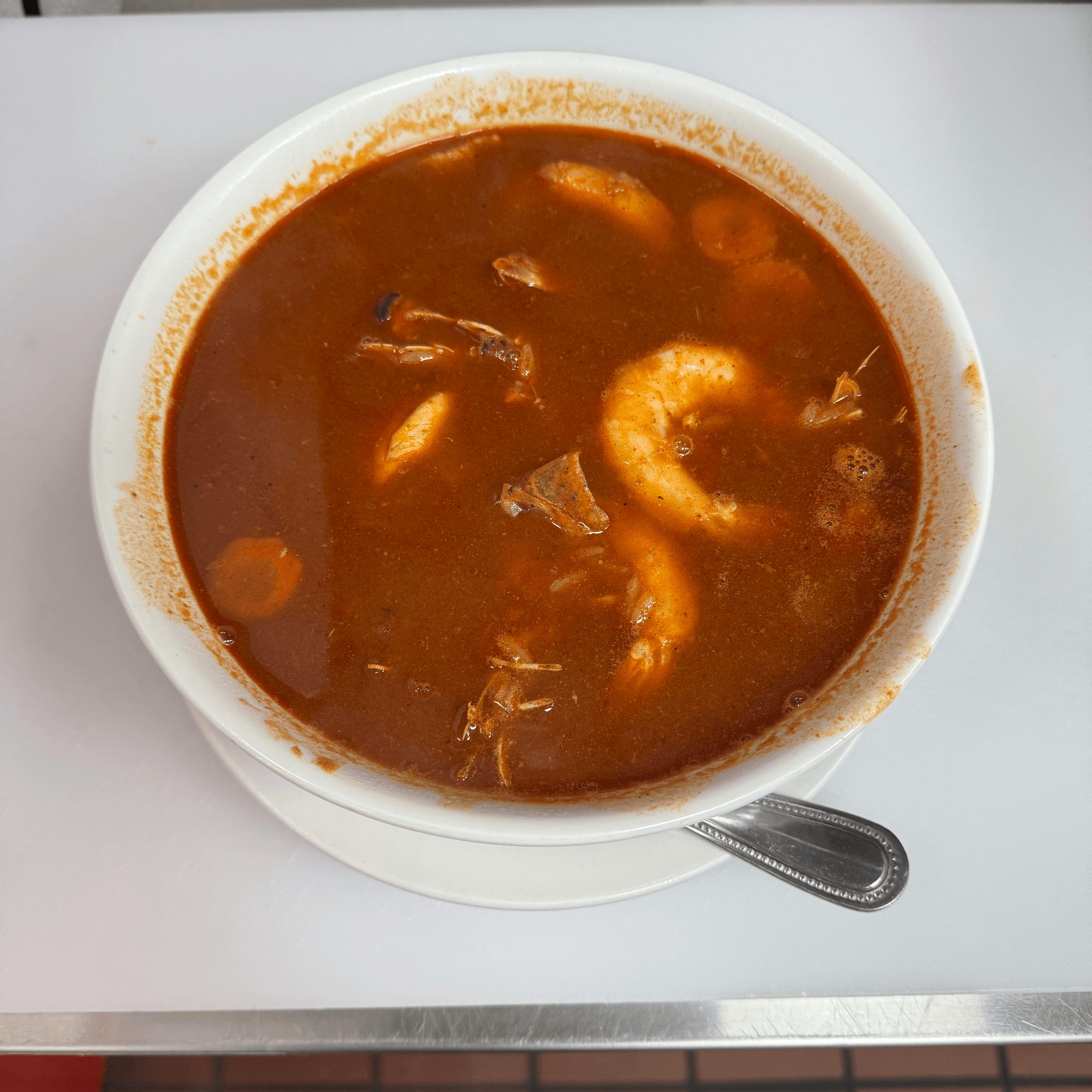 Caldo De Camaron.