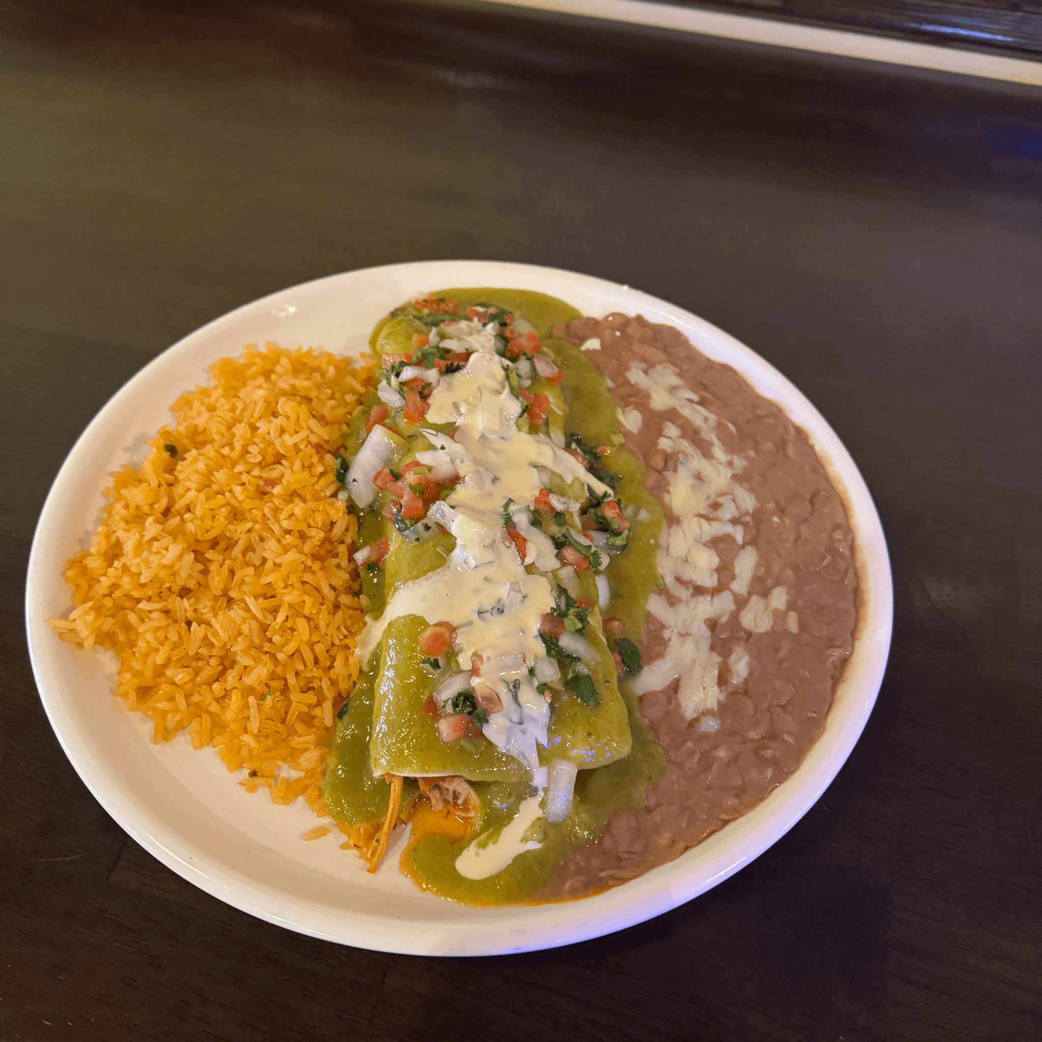 Lunch Burrito Mexicano.